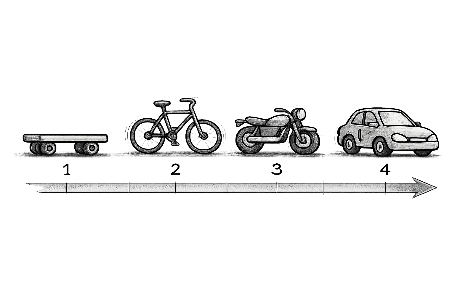 Agile working model - how Pranav Gawde works with founders