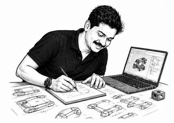 Industrial and product design consulting by Pranav Gawde