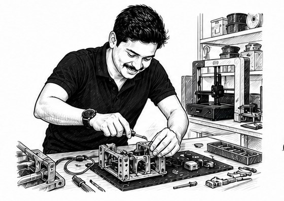 Prototyping and manufacturing consulting by Pranav Gawde
