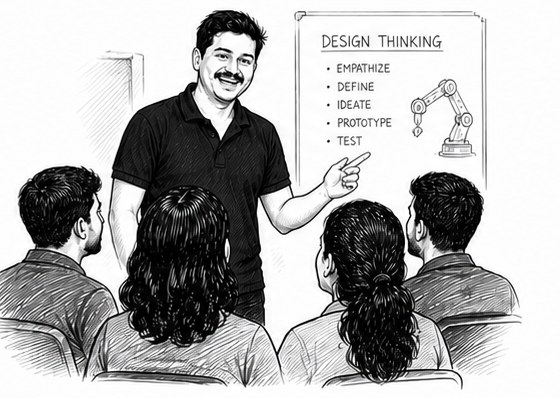 Teaching and programme delivery by Pranav Gawde - Fab Academy instructor
